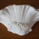 Pair of wall lamps plaster shell circa 1930