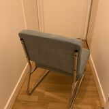 Restored chrome armchair