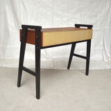 Vintage compass foot console