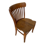 Vintage 1930s Solid Oak Office Chair