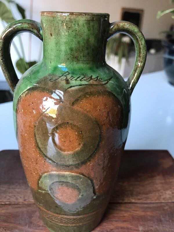 Ceramic vase by Brusset