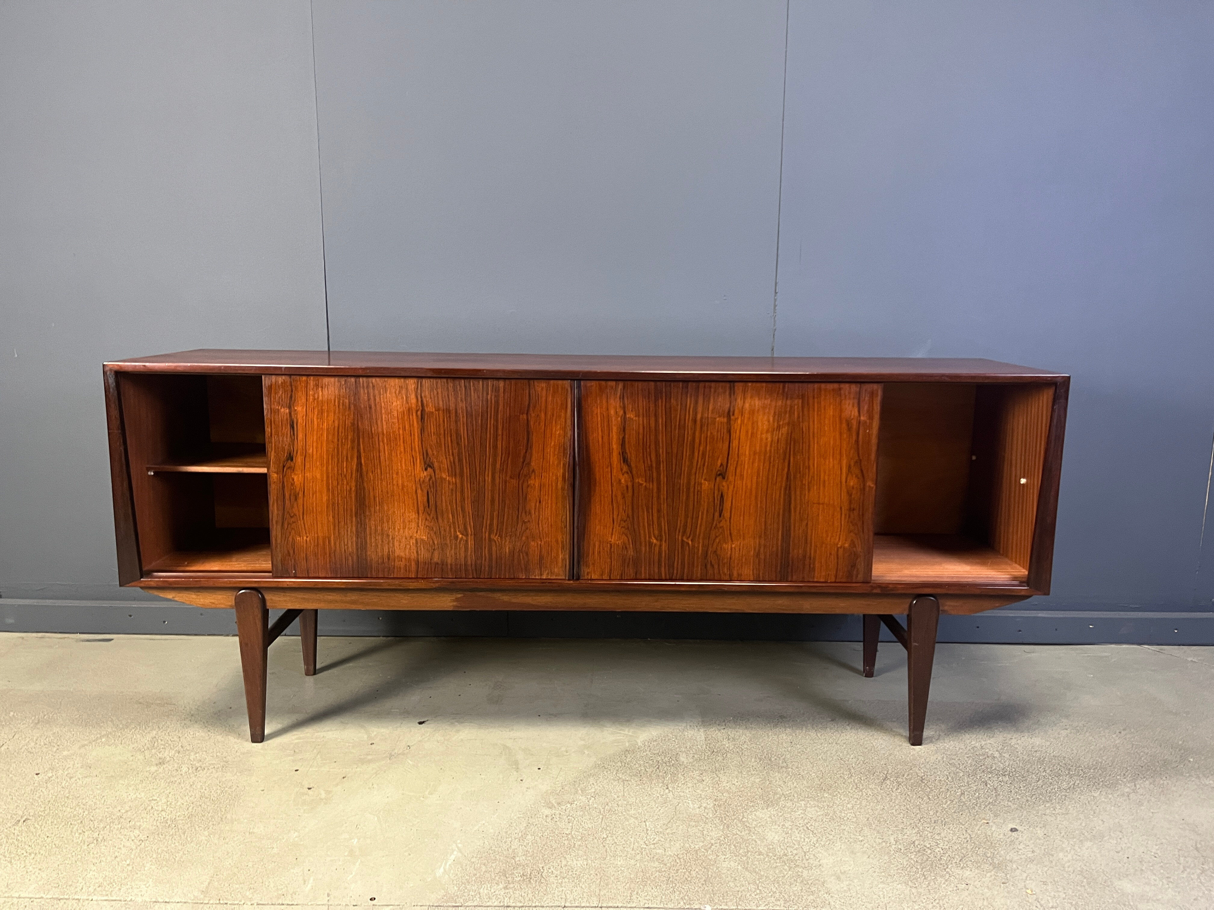 Vintage Scandinavian rosewood sideboard, 1960s