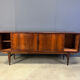 Vintage Scandinavian rosewood sideboard, 1960s