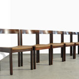 Set of 6 modern dining chairs by Gerard Geytenbeek for AZS furniture, Netherlands 1960s