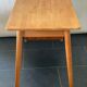 Bruynzeel Pine Wood Desk and Vintage Chair