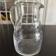 1950s glass pitcher