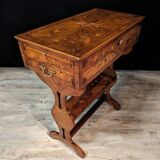 Louis XV Style Middle Side Table In Marquetry