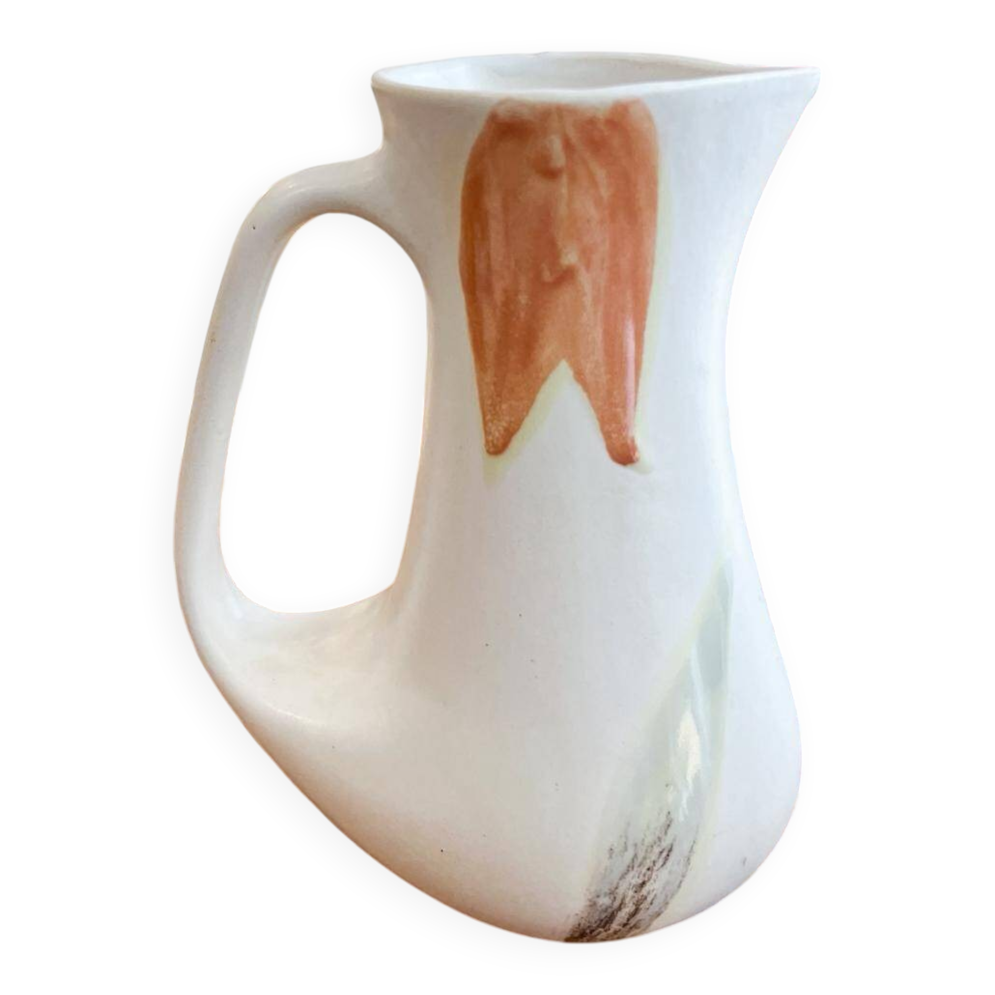 Carafe en céramique émaillée Niderviller