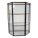 Vitrine Murale Vintage Verre Et Laiton