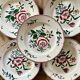 7 Sarreguemines flat plates