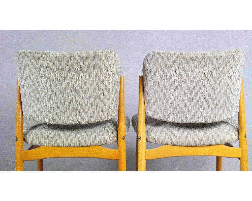 Danish vintage dining chairs, 1960s