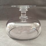 Coupe sur piedouche en cristal massif design art de la rable