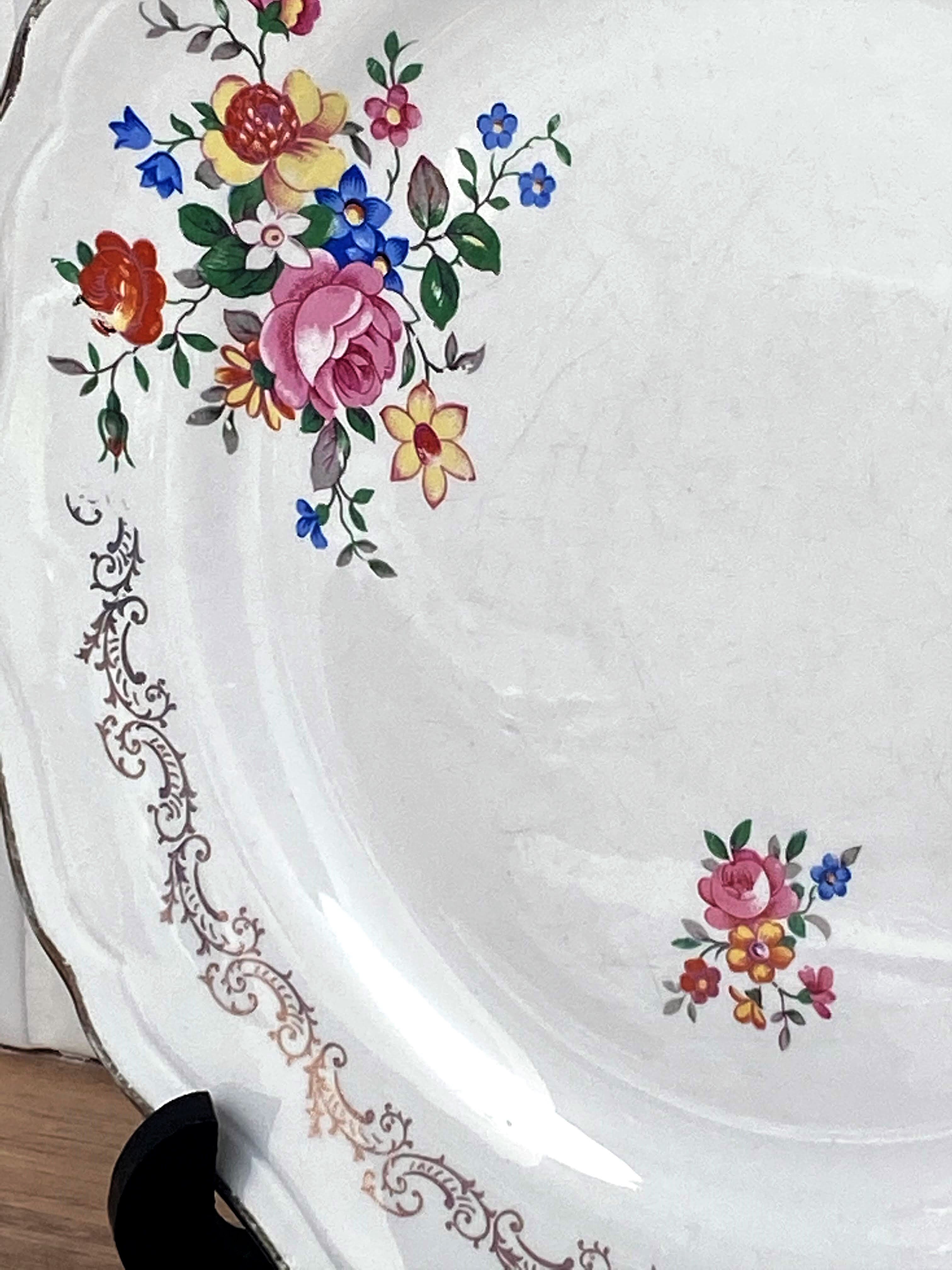 Set of 6 Flat Plates the Almond