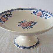 2 dessert dishes or compotiers Venice / Longwy