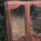 Old semi-glazed wardrobe