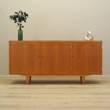 Buffet en frêne, design danois, années 1970, designer : Carlo Jensen, production : Hu