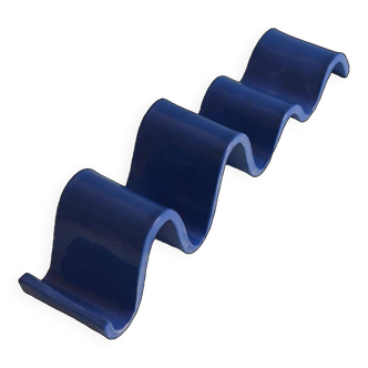 Cobalt blue wave pocket tray