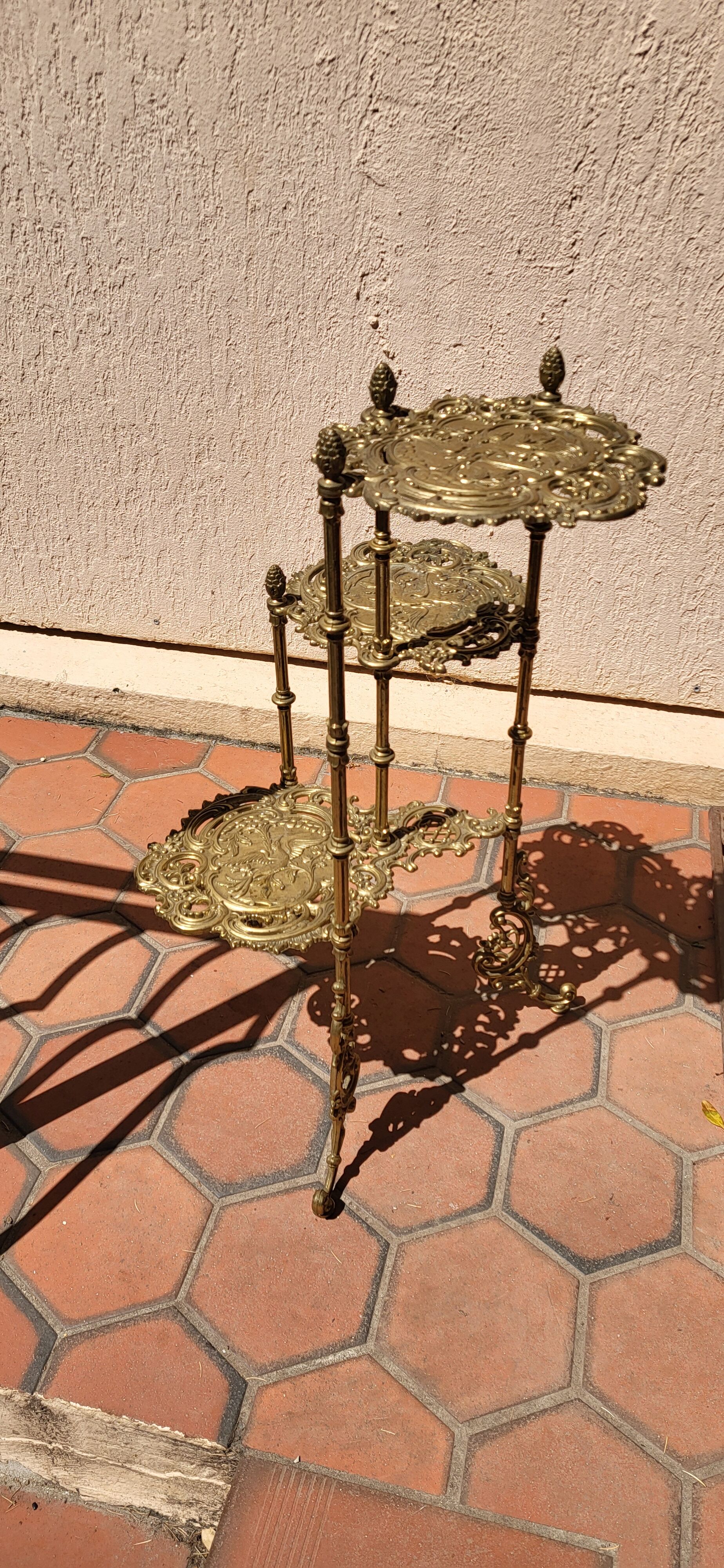 Victorian style plant stand