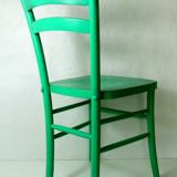 Vintage green chair