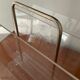 Vintage Plexiglas magazine holders from the 70s and 80s