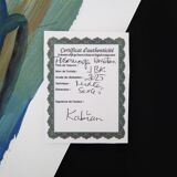 Mixed technique Art brut signed Kabian (Jean-Baptiste) 50X65 cm - 19.68X25