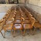Lot de 50 chaises bistrot design scandinave