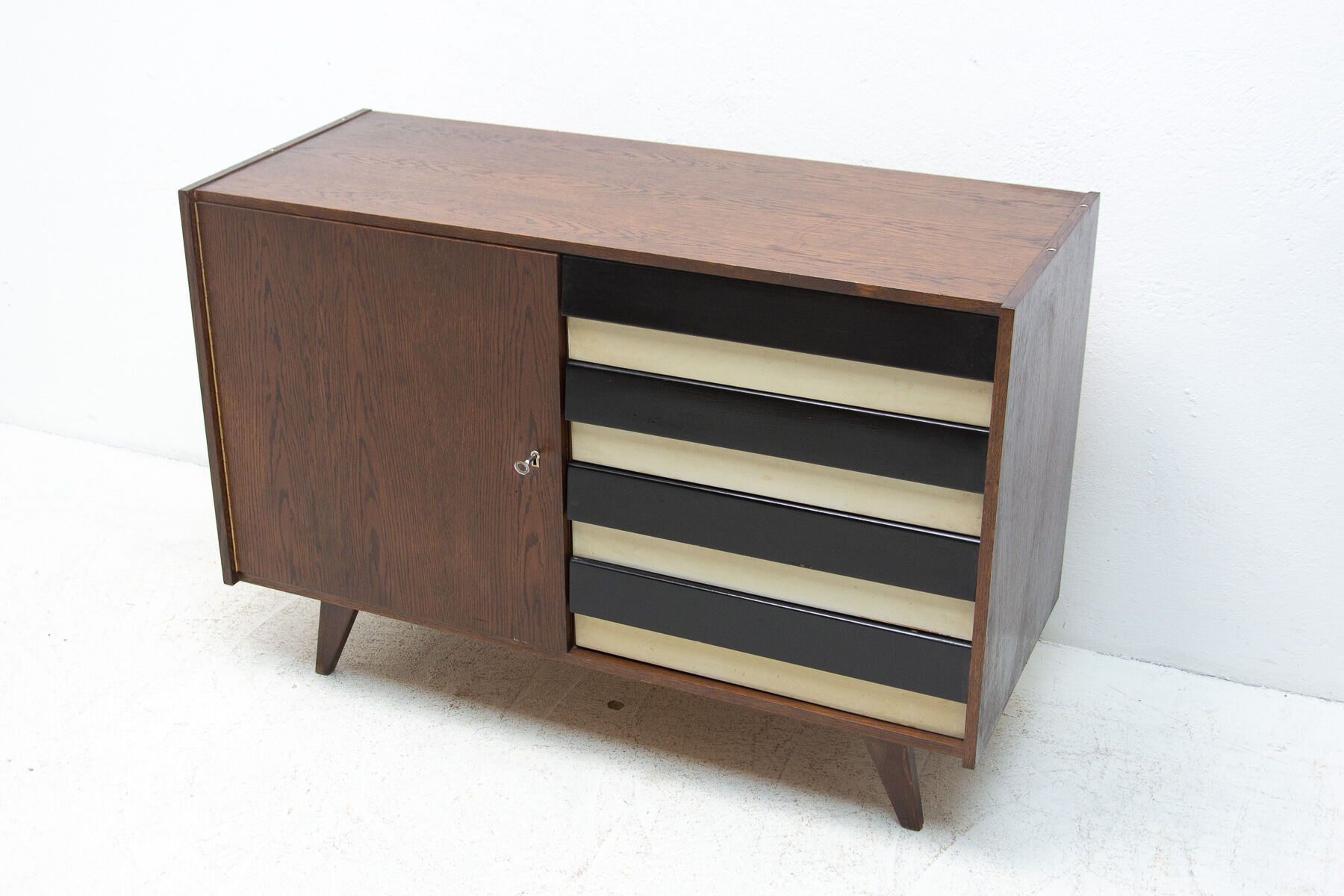 Mid century chest of drawers U-458 by Jiri Jiroutek, Czechoslovakia, 1960´s