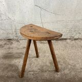 Brutalist tripod stool