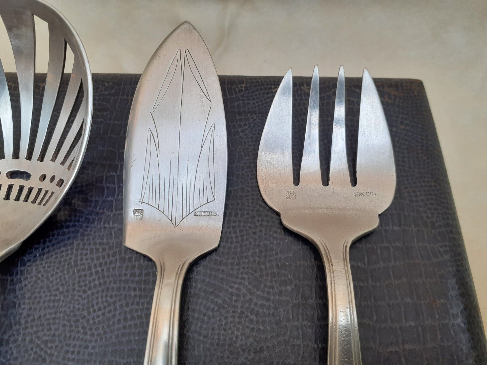 5 cutlery set entremets, Ercuis desserts