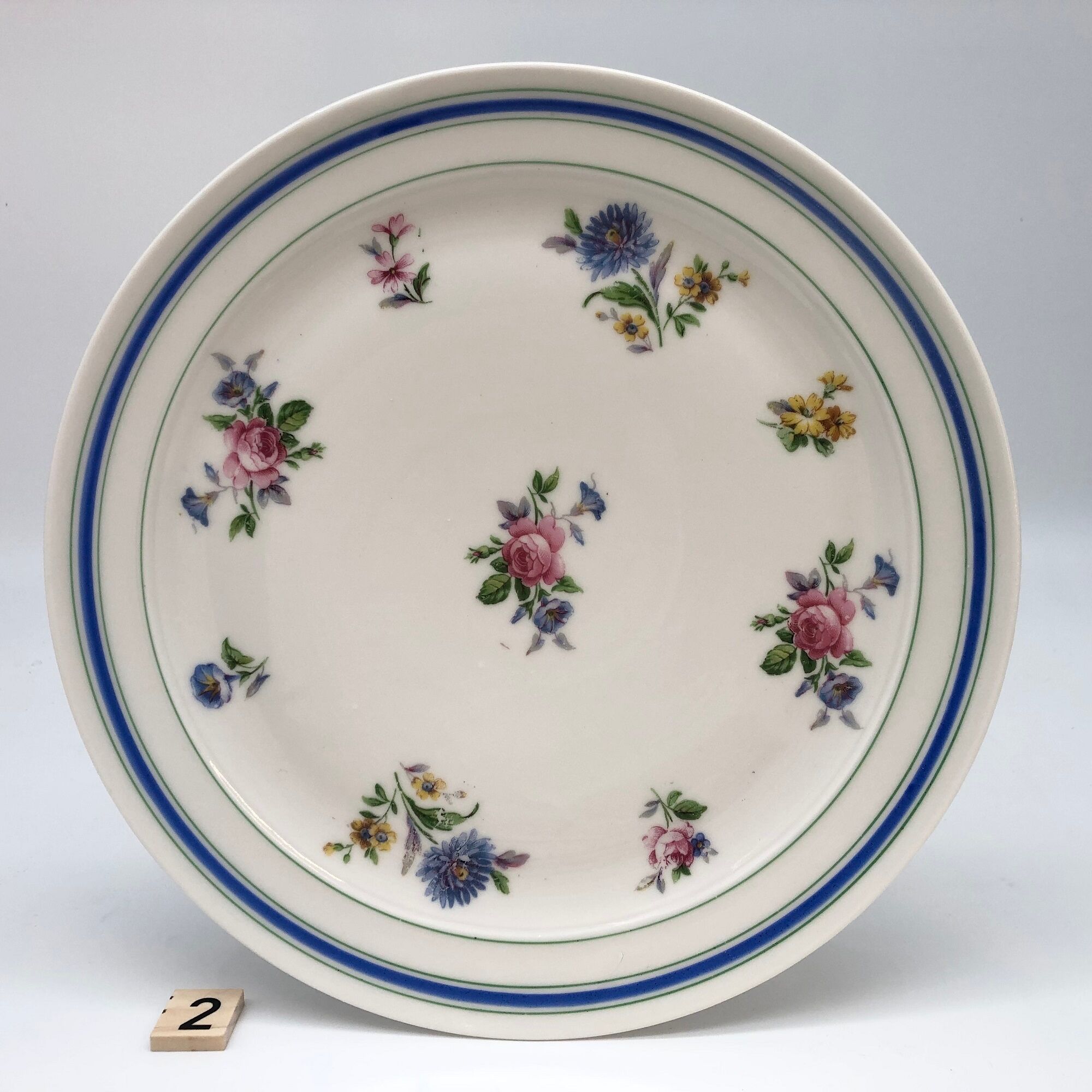 6 plates plates " lourioux foëcy "