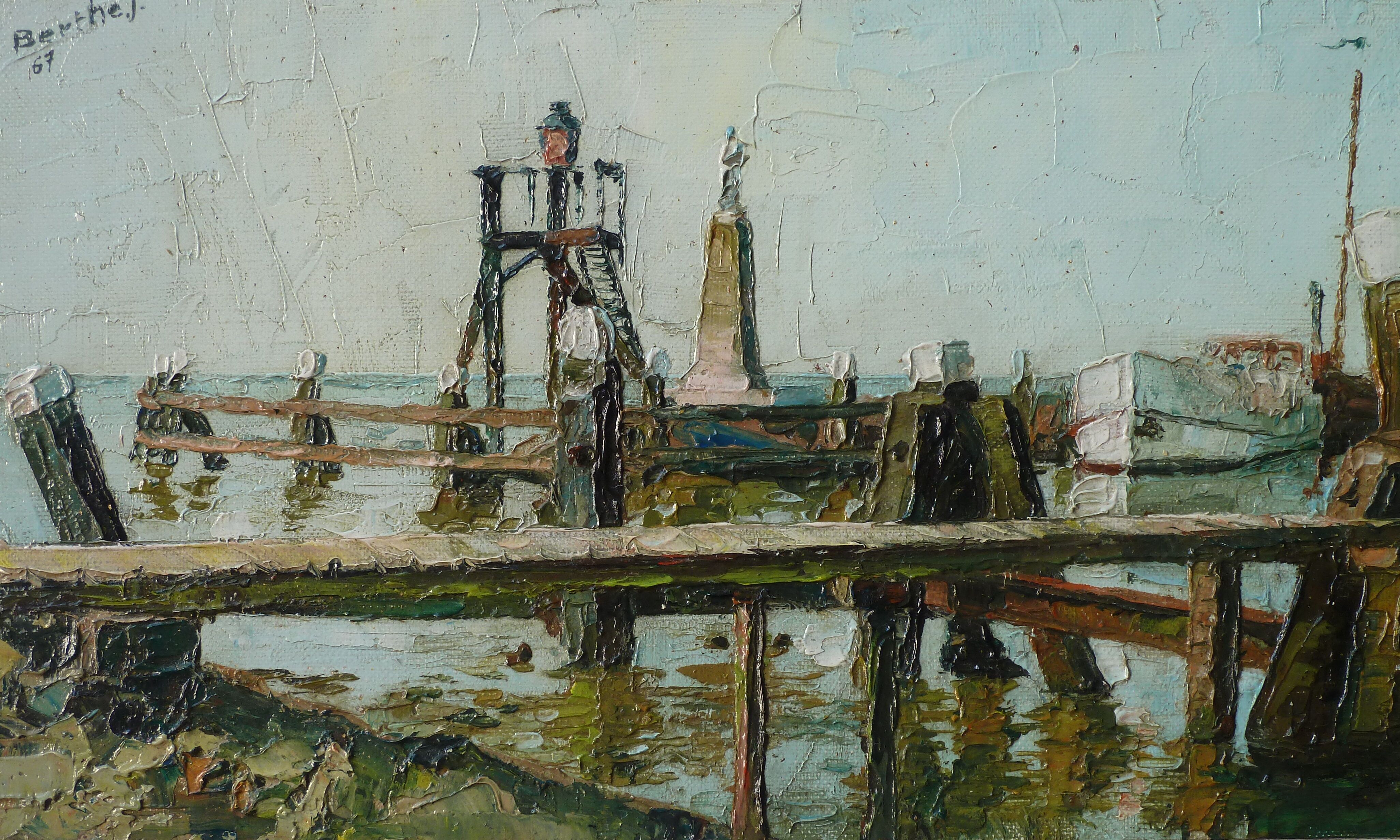 The Port of Volendam Netherlands - Berthe J.