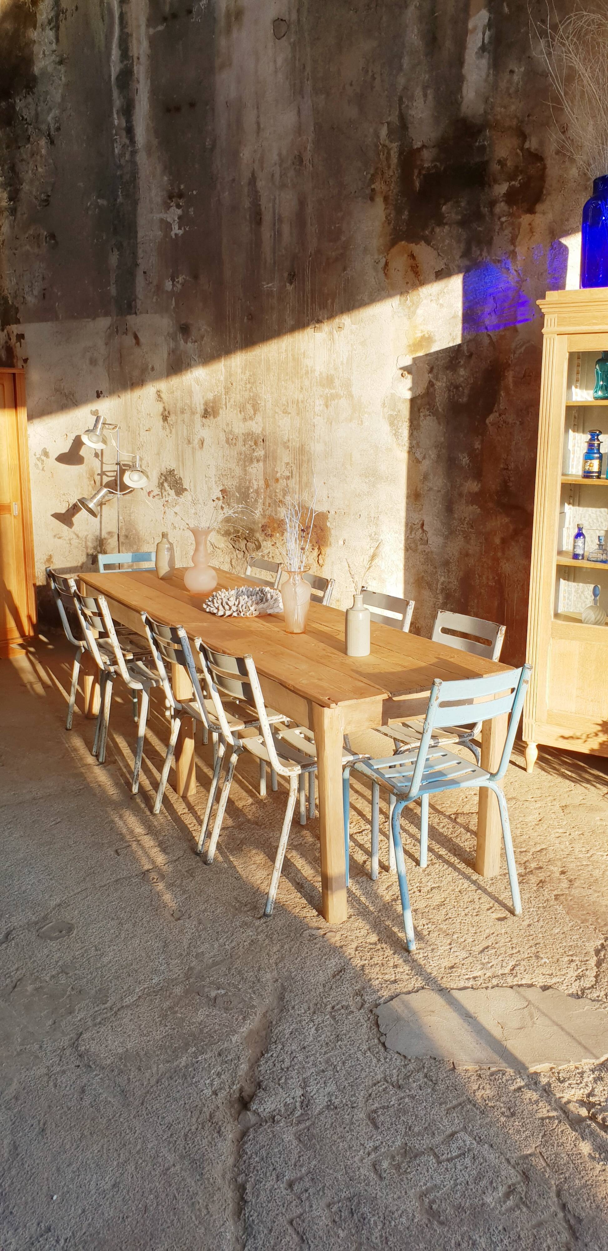 Vintage farmhouse table