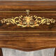 Secretary with a drop-down front in marquetry, Louis XV style, 19th century.