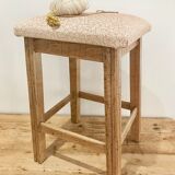 Stool fishing wood raw