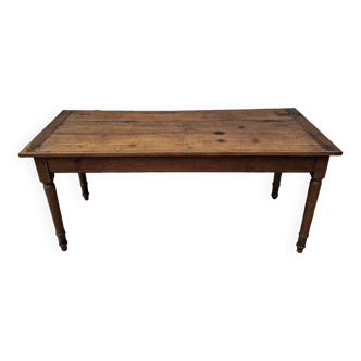 Oak farmhouse table