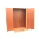 Vintage Belgian design 3-door wardrobe made in the 1960s