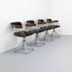 Rudi Verelst Delta Dining Chair Set 1970s