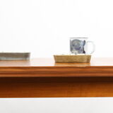 Rectangular table of meal Scandinavian teak