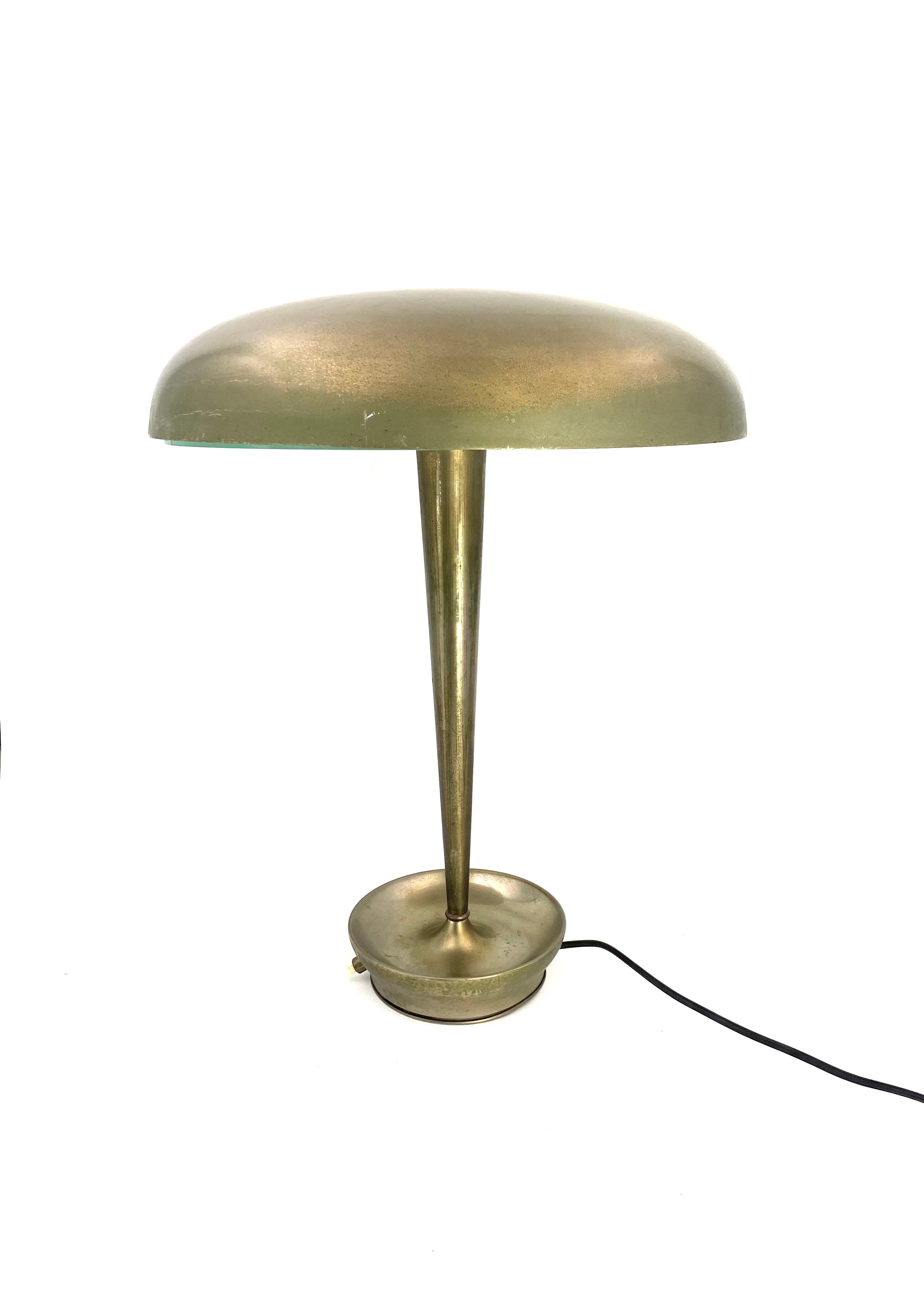 Executive desk lamp model D 4639, Stilnovo, Milan Italy, circa 1950