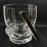 Daum France Sorcy model ice bucket in clear crystal