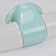 Wilhelm Wagenfeld Bauhaus Turquoise Double Sconce Wall Light, Germany, 1950