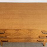 Oak chest of drawers from the scandinavian 60s