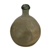 Demijohn old glass bubbled 10l