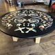 Marble Inlaid Coffee Table
