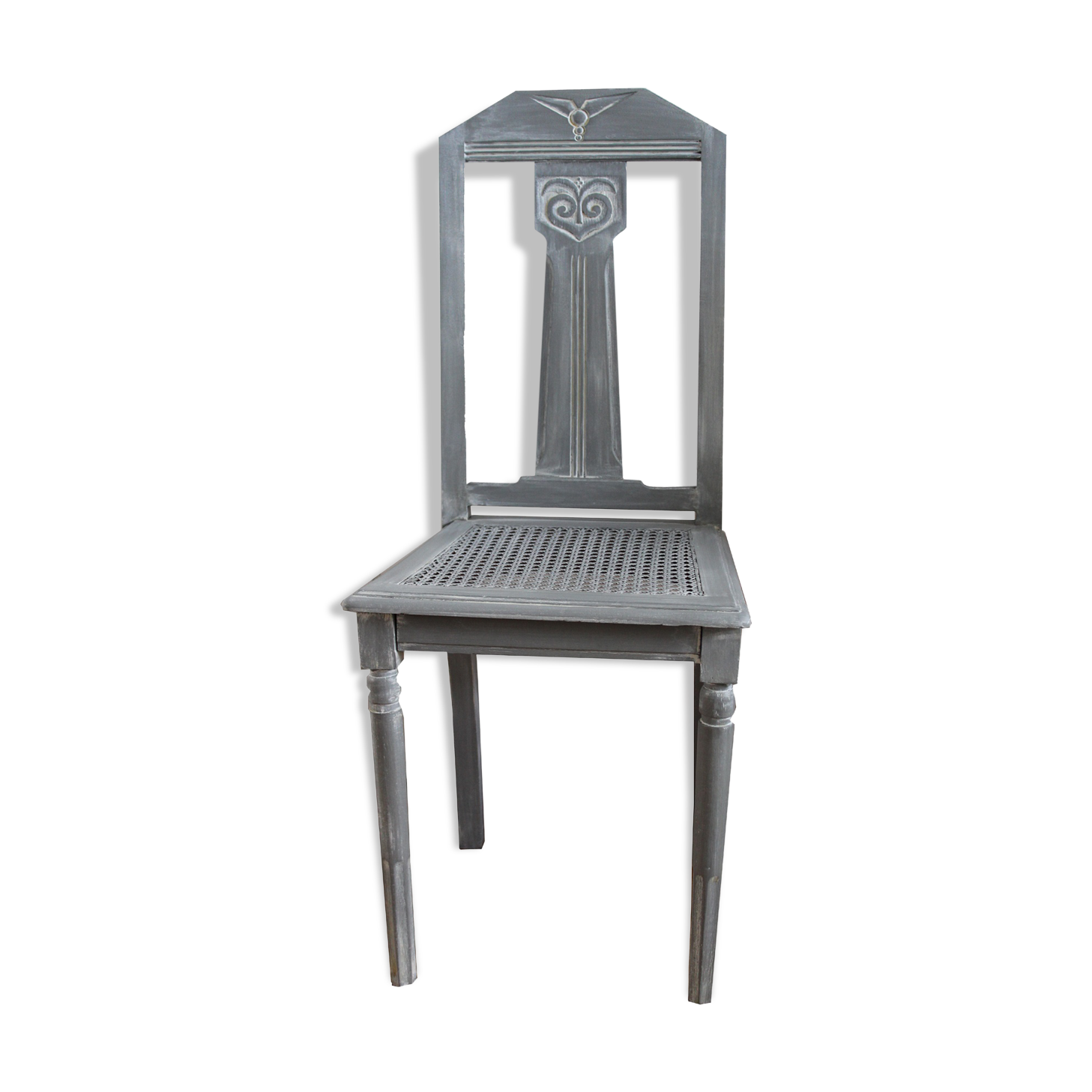 Art deco Chair grey