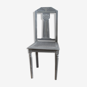 Art deco Chair grey