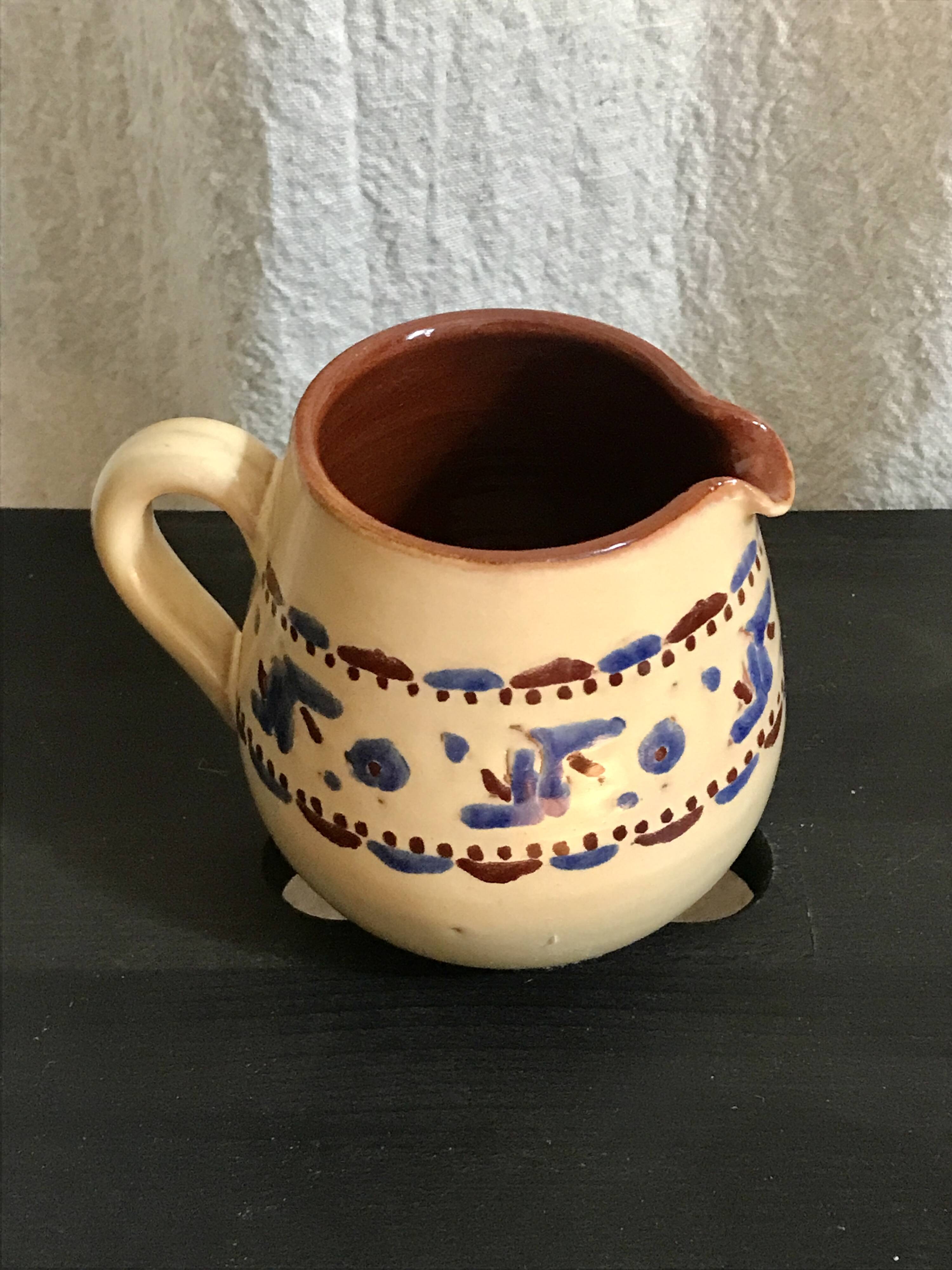 Vintage terracotta coffee service