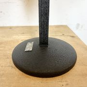 Vintage black enamel table photo lamp, 1950s