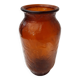 Vase verre Brun orangé Henkel