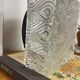 Square wall lamp ceiling light transparent glass vintage fixture